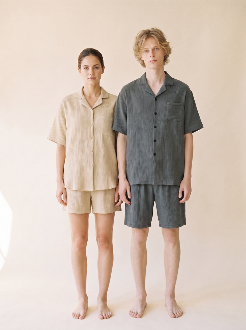Gauze Lounge Set No.061 (Unisex)