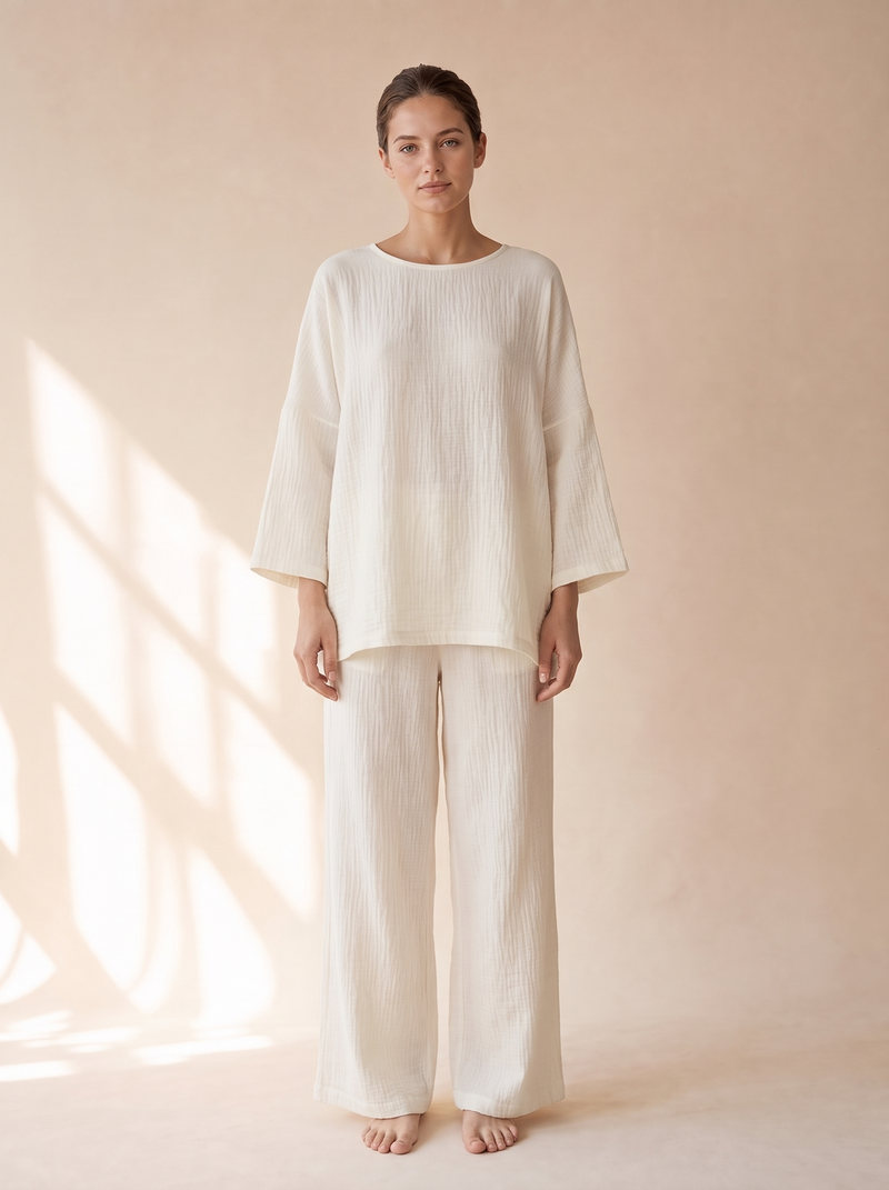 Cotton Lounge Set No.077 (Women's)