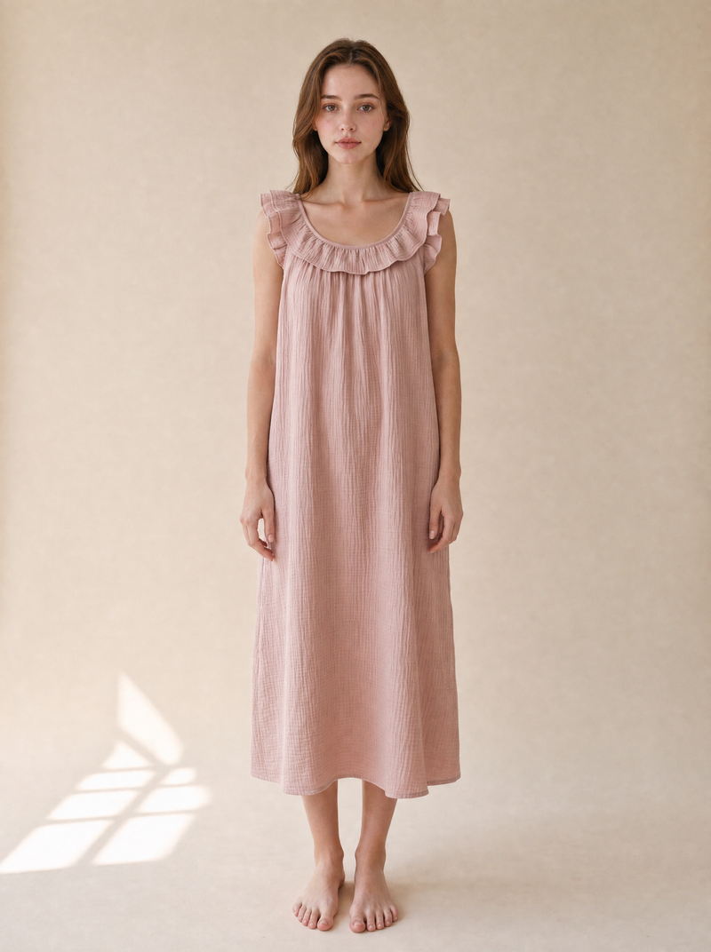 Baby Cotton Lounge Dress No.088 (Women's)