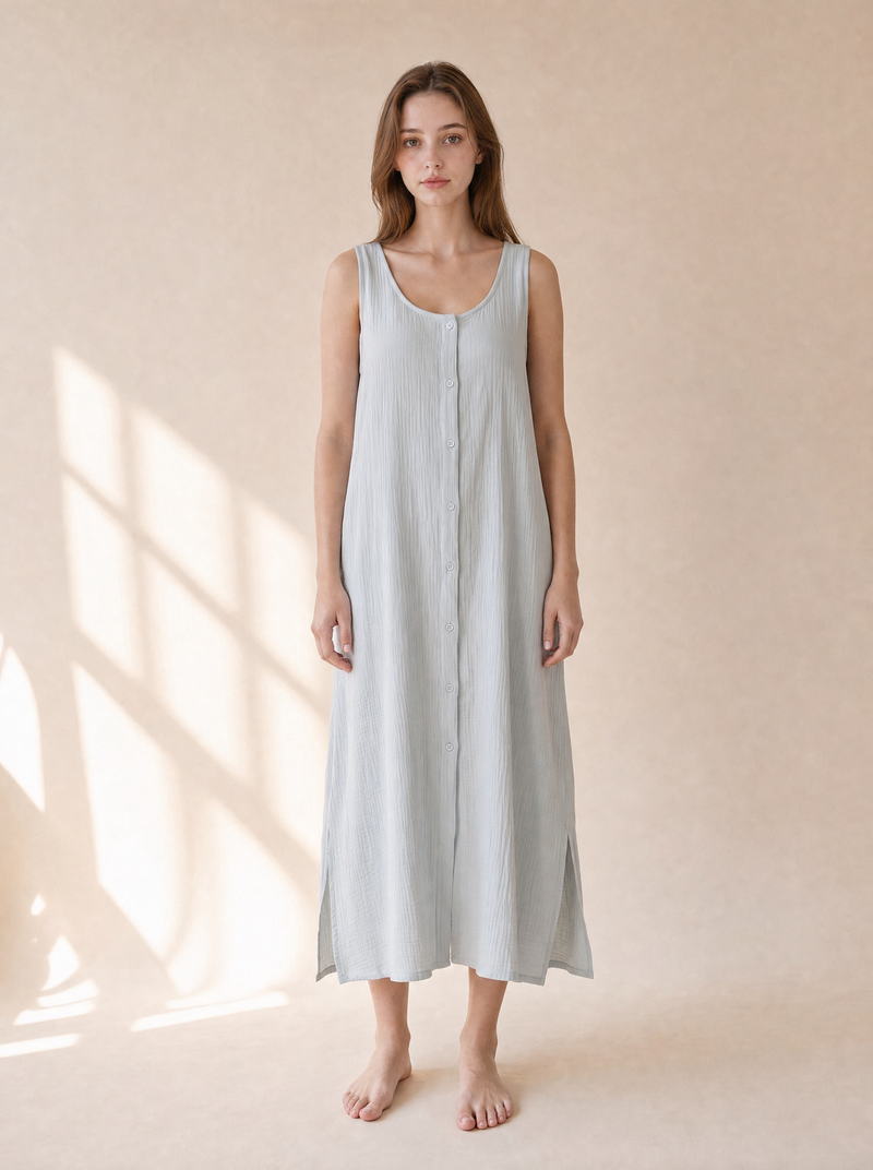 Baby Cotton Lounge Dress No.090 (Women's)
